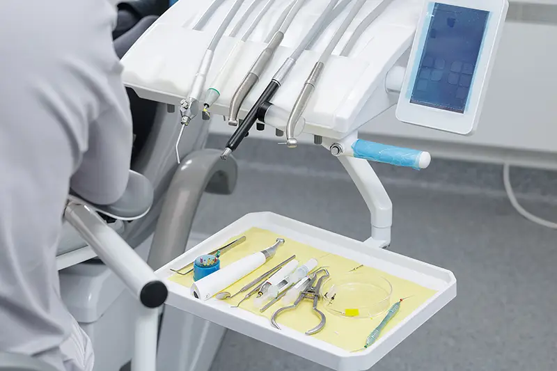 Dental practice team building patient trust and community visibility