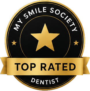 Top Rated Dentist badge